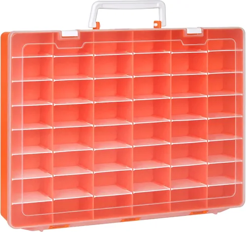Miniatura 7 de Vitrina compatible con figuras coleccionables de Disney Doorables/para MGA Entertainment Miniverse. Contenedor organizador de almacenamiento de Azul