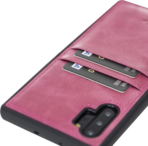 Miniatura 88 de Venito Capri - Funda de piel tipo cartera compatible con Samsung Galaxy Note 10 Plus (6,8 pulgadas), extra segura, con bloqueo RFID y cubierta