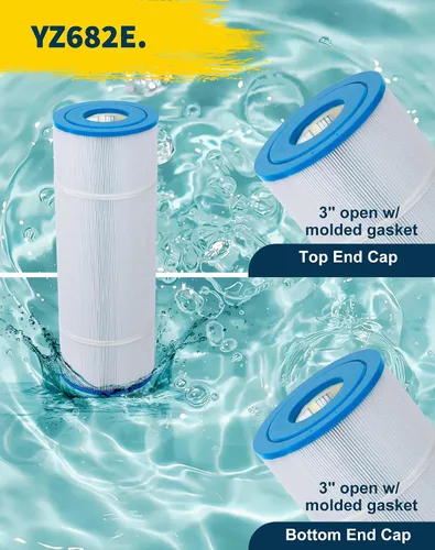 Miniatura 3 de CX580XRE - Cartucho de filtro de repuesto para piscina Unicel C-7483 81 pies cuadrados FC-1225 PA81 compatible con Hayward SwimClear C3025 C3030