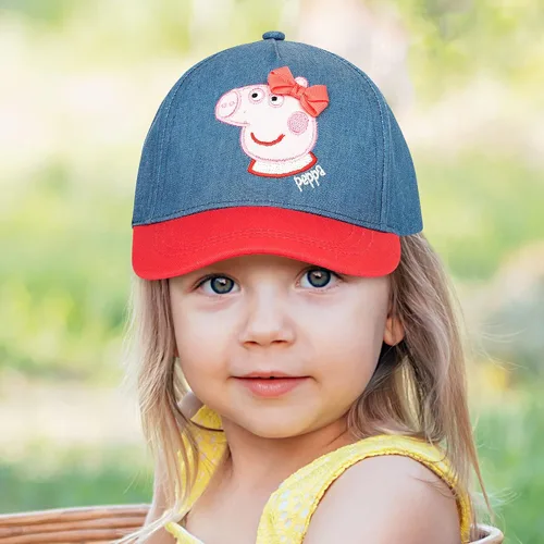 Miniatura 2 de Hasbro Gorra de béisbol para niñas, Peppa Pig ajustable, para niños de 2 a 4 años