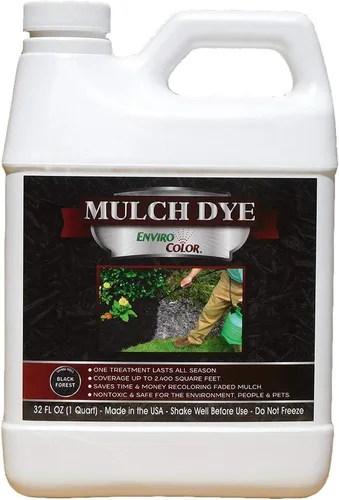 Miniatura 4 de Concentrado de color de mantillo de bosque negro de 24,000 pies cuadrados Tinte para mantillo de la Selva Neg