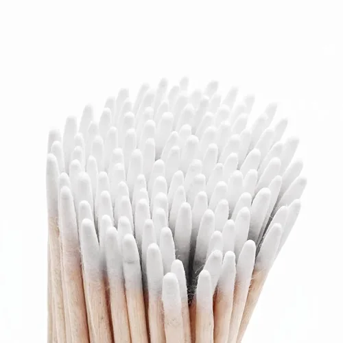 Miniatura 3 de 500 hisopos de algodón puntiagudos de 4 pulgadas, aplicadores de punta de algodón microblading de precisión, suministros permanentes para tatuajes