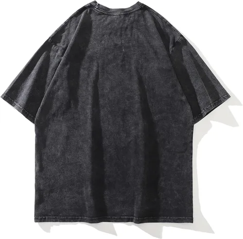 Miniatura 5 de Aelfric Eden Camisetas gráficas Doberman Washed Camiseta VintageLoose Harajuku Summer Tops
