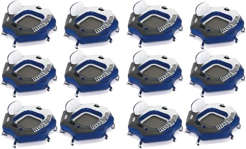Miniatura 10 de INTEX 58854EP River Run Connect - Salón flotante inflable: cómodo respaldo - portavasos - asas de agarre - conectores fáciles de usar - capacidad