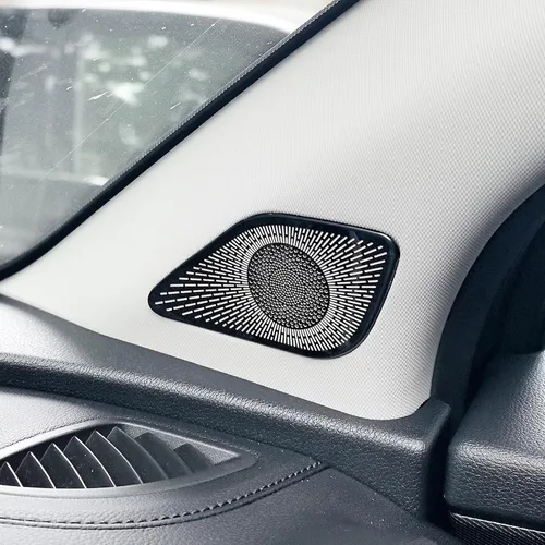 Miniatura 7 de YOUTOOCAR Cubiertas de aleación para altavoces de puerta de automóvil, cubiertas de altavoz de audio para tweeter, compatible con accesorios Kia