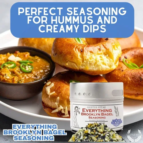 Miniatura 5 de Everything Bagel Seasoning Mezcla de especias gourmet Condimento artesanal Sin OMG, fabricado en Estados Unidos 1.9 oz Todo natural Lote