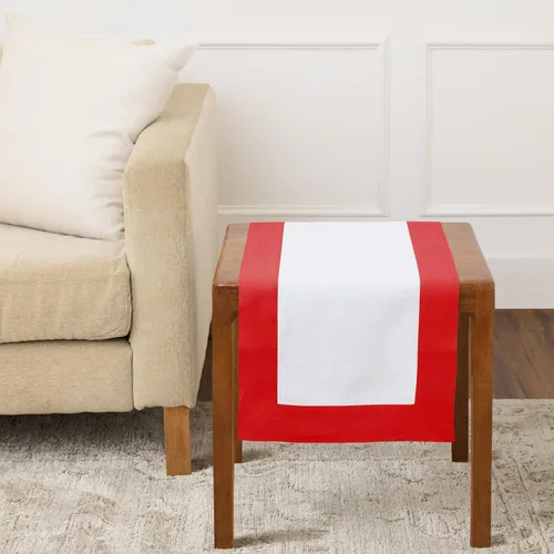 Solino Home Camino de mesa de lino de 36 pulgadas, 100% lino puro, camino de mesa pequeño rojo y blanco, 14 x 36 pulgadas, ideal para tocador y 10: