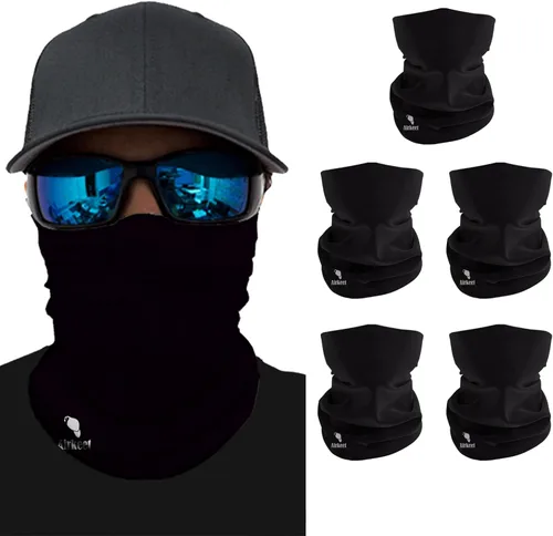 Miniatura 22 de Máscara facial para hombres y mujeres, protección solar UPF 30+, transpirable, bandana para motocicleta, senderismo, pesca