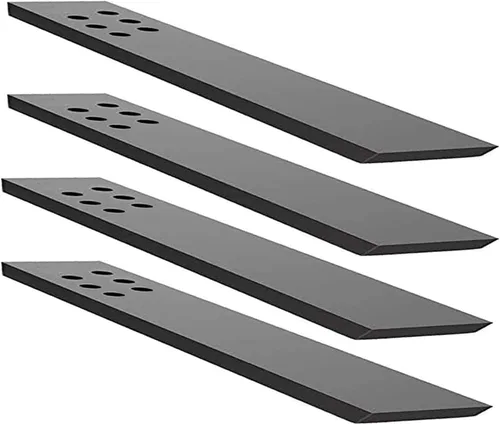 Miniatura 10 de Soporte para encimera, paquete de 3 unidades de 10 pulgadas de largo x 2.5 pulgadas de ancho, soporte oculto de pared rodilla negro para encimera