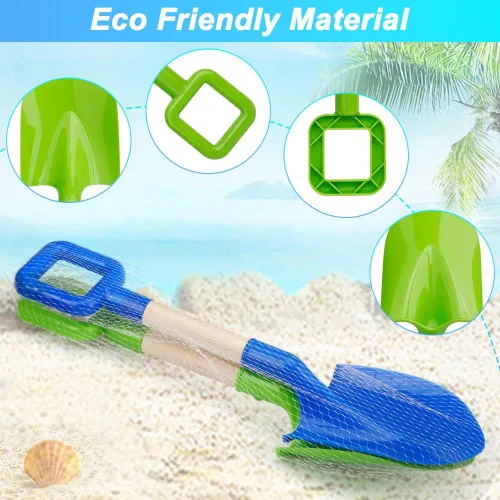 Miniatura 2 de Dilabnba Juguetes de arena de playa para niños y adultos, palas de arena para jardín y playa, palas de arena para excavar nieve, juego de juguetes