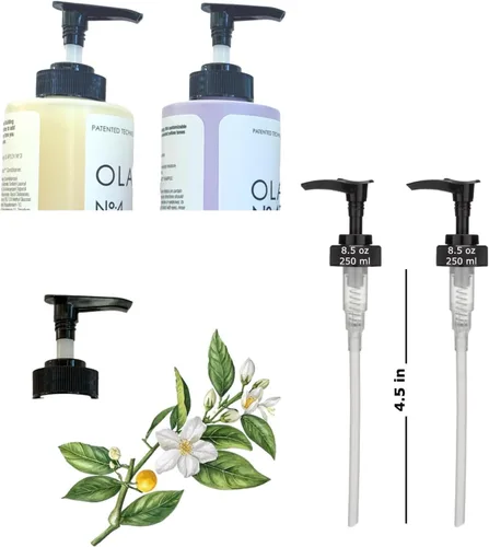 Miniatura 14 de Bombas dispensadoras compatibles con la máscara perfectora del cabello Olaplex No. 3 y champú de tamaño de viaje No. 4 y acondicionador No. 5