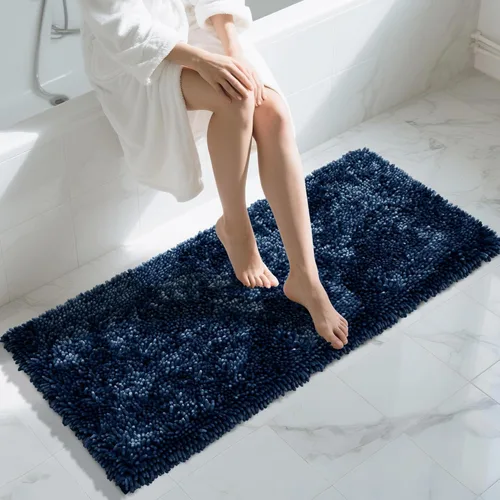 Miniatura 124 de Yimobra - Alfombra grande para baño antideslizante de 36x24 pulgadas, extra gruesa y suave, absorbente de felpilla, alfombras de baño lavables a
