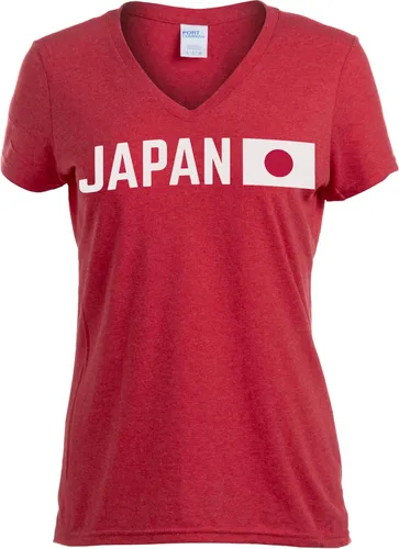 Miniatura 76 de Nations of the World - Camiseta con cuello en V para mujer