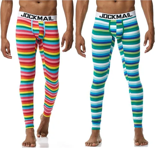 Miniatura 12 de JOCKMAIL Ropa interior térmica para hombre Pantalones Ropa interior de algodón para hombre Polainas térmicas Capa base Bottoms