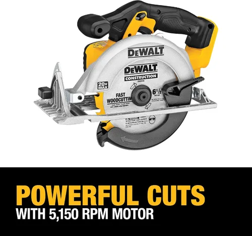 Miniatura 8 de DEWALT 20V MAX Cordless Drill Driver and Circular Saw Combo Kit with 2 x 2 Ah Batteries and Charger, Contractor Bag (DCK252D2)