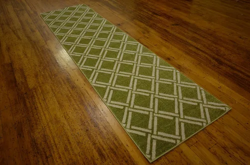 Miniatura 108 de Unique Loom Trellis Collection - Alfombra geométrica moderna azul marino (9 pies x 12 pies)