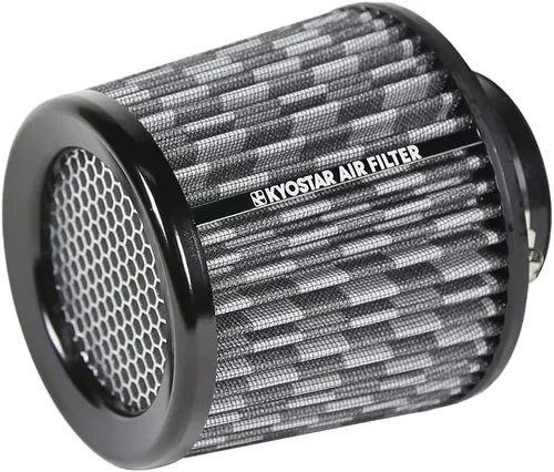 Miniatura 30 de KYOSTAR Filtro de aire universal de alto flujo de 3" (76 mm), entrada de aire frío de cono reutilizable, alto rendimiento, lavable, kit de aire seco
