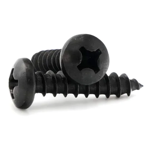 Miniatura 3 de Phillips Pan Head SMS Óxido Negro 18-8 Acero Inoxidable - #10 x 1-1/2" Qty-1000
