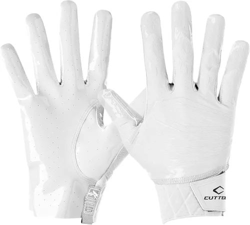 Miniatura 14 de Cutters Rev Pro - Guantes de fútbol para hombre, con agarre ultra adhesivo, para adultos, 1 par