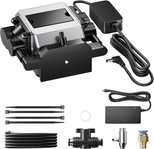 Kit de Asistencia de Aire para Corte y Grabado Longer con Bomba de Aire, Botón de Interruptor de Actualización, para Grabadores Láser Ray5 10W/20W