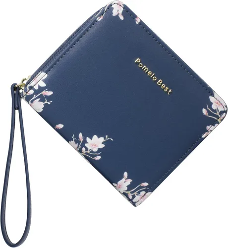 Miniatura 12 de Pomelo Best Cartera pequeña para mujer de cuero con bloqueo RFID 2025