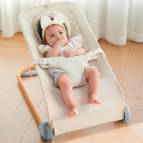 Miniatura 8 de Fodoss Moisés para bebés, asiento de gorila portátil para bebés, diseño ergonómico, moisés para bebés, color beige