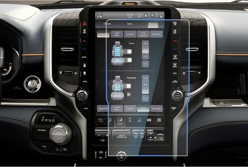 Miniatura 22 de CDEFG Protector de pantalla de automóvil con control central, protector de pantalla táctil para Dodge RAM 1500/2500/3500 Uconnect 2013-2018, vidrio
