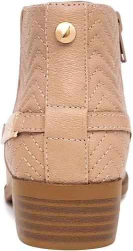 Miniatura 3 de Nautica Kids Girls Ankle Bootie With Side Buckle and Zipper, Dress Boot -For Youth & Toddler (ToddlerLittleBig Kids)