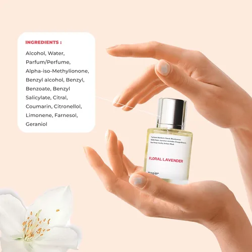 Miniatura 5 de Dossier - Perfume Floral de Lavanda - Eau de Parfum - Inspirado en YL's Libre - Perfume de Lujo - Puro Infundido - Sin Parabenos - Vegano - Para