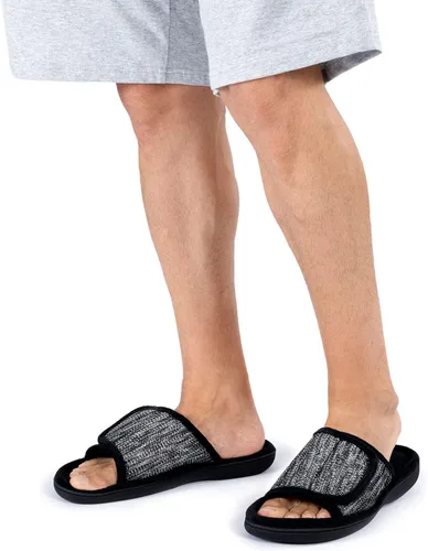 Miniatura 6 de RockDove - Pantuflas de espuma viscoelástica ajustables para hombre