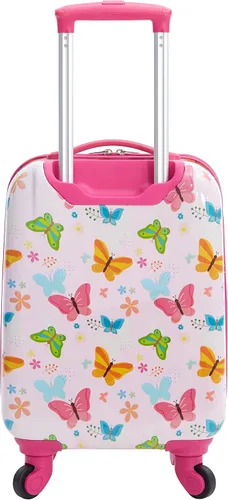 Miniatura 10 de Travelers Club Juego de viaje de equipaje para niños, 23 piezas, mariposa, 5, Mariposa, Juego de equipaje de viaje para niños de 23 piezas