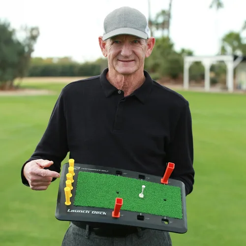 Miniatura 5 de Performance Golf Entrenador de swing de golf de plataforma de lanzamiento - Herramienta de dominio de Slice I Swing por Hank Haney I Comentarios