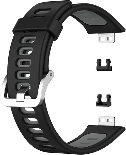 Miniatura 4 de Correa deportiva de repuesto compatible con Huawei Watch Fit Special Edition para mujeres y hombres, pulseras de silicona transpirable, ajustables