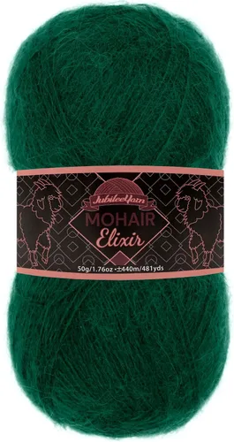Miniatura 102 de JubileeYarn Mohair Elixir Yarn - 50g/Skein Baby Wool Blend - Cosmopolitan - 1 Skein