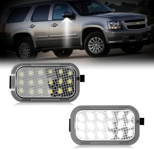 Miniatura 9 de D-Lumina Luces LED de espejo compatibles con Chevy Silverado GMC Sierra 1500 Tahoe Suburban Avalanche 1500 2500 Cadillac Escalade ESV EXT Yukon XL