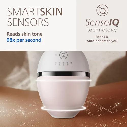 Miniatura 6 de Philips Lumea 8000 Series Dispositivo de depilación IPL - Reducción láser permanente del vello para mujeres y hombres, fácil y cómodo de usar