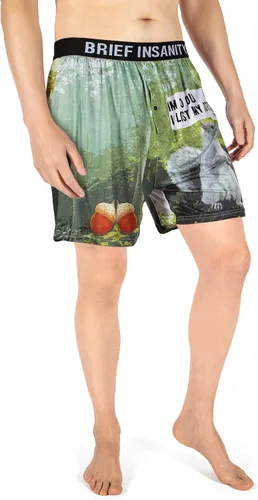 Miniatura 35 de BRIEF INSANITY Funny & Comfy Boxer Shorts and Pajama Pants for Men & Women Novelty Graphic Underwear & Loungewear