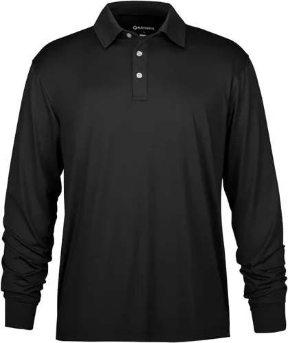 NAVISKIN Camisas polo para hombre, de secado rápido, UPF 50, manga larga y corta, que absorben la humedad