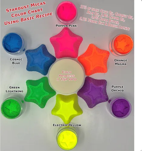Miniatura 8 de Pigmento en polvo de mica de grado cosmético de pigmentos de perla para colorear slime, resina epoxi, fabricación de jabón, colorante para tinte