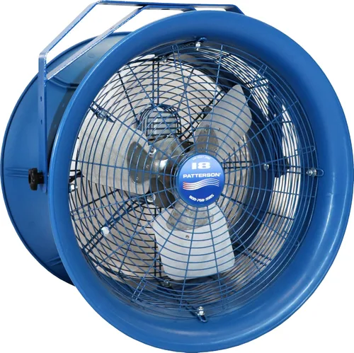 Miniatura 3 de Patterson Fans H18A Ventilador de alta velocidad, montaje en abrazadera, 1 HP 115/220v