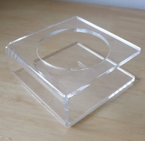 Miniatura 2 de HillSpring Clear Display Stand for Football Basketball Volleyball Soccer Ball, Acrylic Mineral Collection Holder