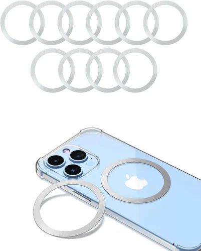 Miniatura 15 de KALAPOP Anillo de Carga Inalámbrica Magnética Magsafe - 6 PIEZAS, Adhesivo Magsafe Ultradelgado (0.4mm), Compatible con iPhone 17/Air/16/15/14/13