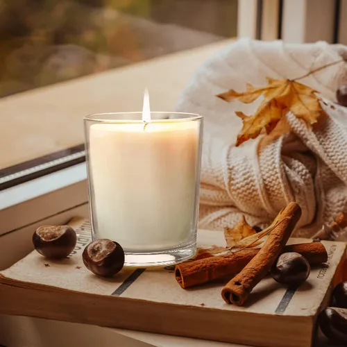 Miniatura 6 de Tarros gruesos para hacer velas, 12 unidades, tarros vacíos de 7 onzas con tapas de madera para hacer velas, recipiente de muestra, transparente