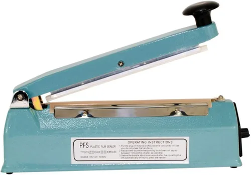 Miniatura 2 de 12" sellador de impulso manual Máquina de sellado térmico Bolsa de plástico polivinílico Kit de elemento de sellado