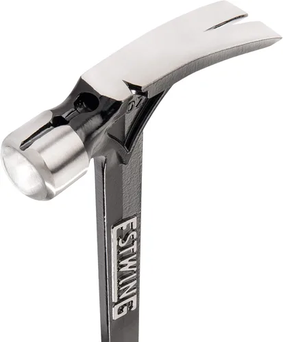 Miniatura 3 de Estwing Serie Ultra - Martillo de carpintero de 19 oz con cara lisa y mango reductor de impactos, tipo garra, EB-19S