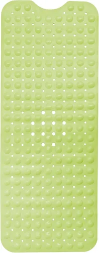 Miniatura 37 de ENKOSI Tapete de baño antideslizante, extra largo de 40 x 16 pulgadas, tapete antideslizante grande para bañera y ducha con ventosas y agujeros