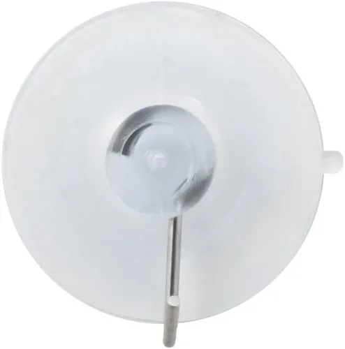 Miniatura 4 de N'ice Packaging 3 piezas de nuestra ventosa fuerte de plástico transparente con gancho extraíble (1 5/8 pulgadas de diámetro)