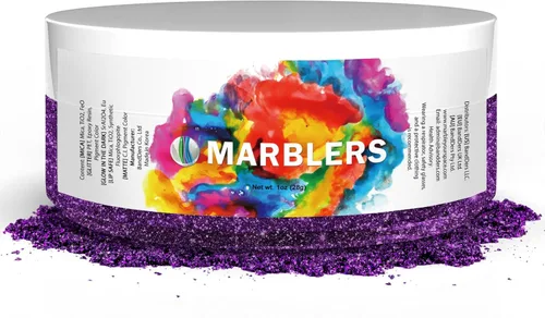 Miniatura 122 de MARBLERS - Polvo de mica de grado cosmético, nacarado, no tóxico, vegano, libre de crueldad, sombra de ojos, esmalte de uñas, arte de uñas, [Gris]