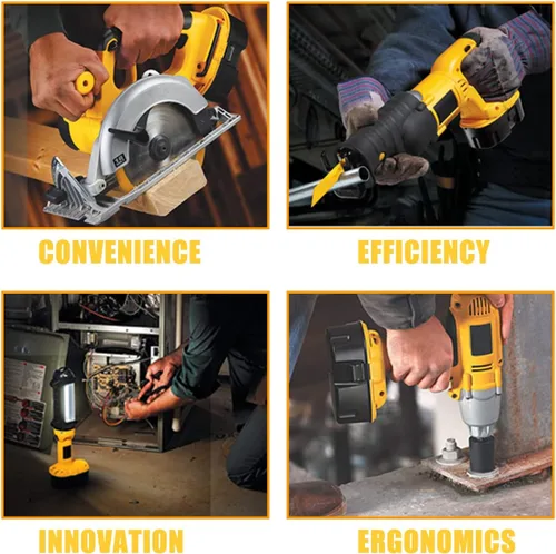 Miniatura 3 de energup Paquete de 2 baterías de repuesto de 6.5Ah para Dewalt 18V XRP DC9096 DC9098 DC9099 DE9039 DE9095 + cargador DC9310 para batería Dewalt