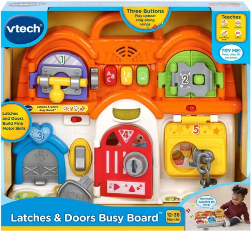 Miniatura 7 de VTech Tablero de pestillos y puertas de actividades
